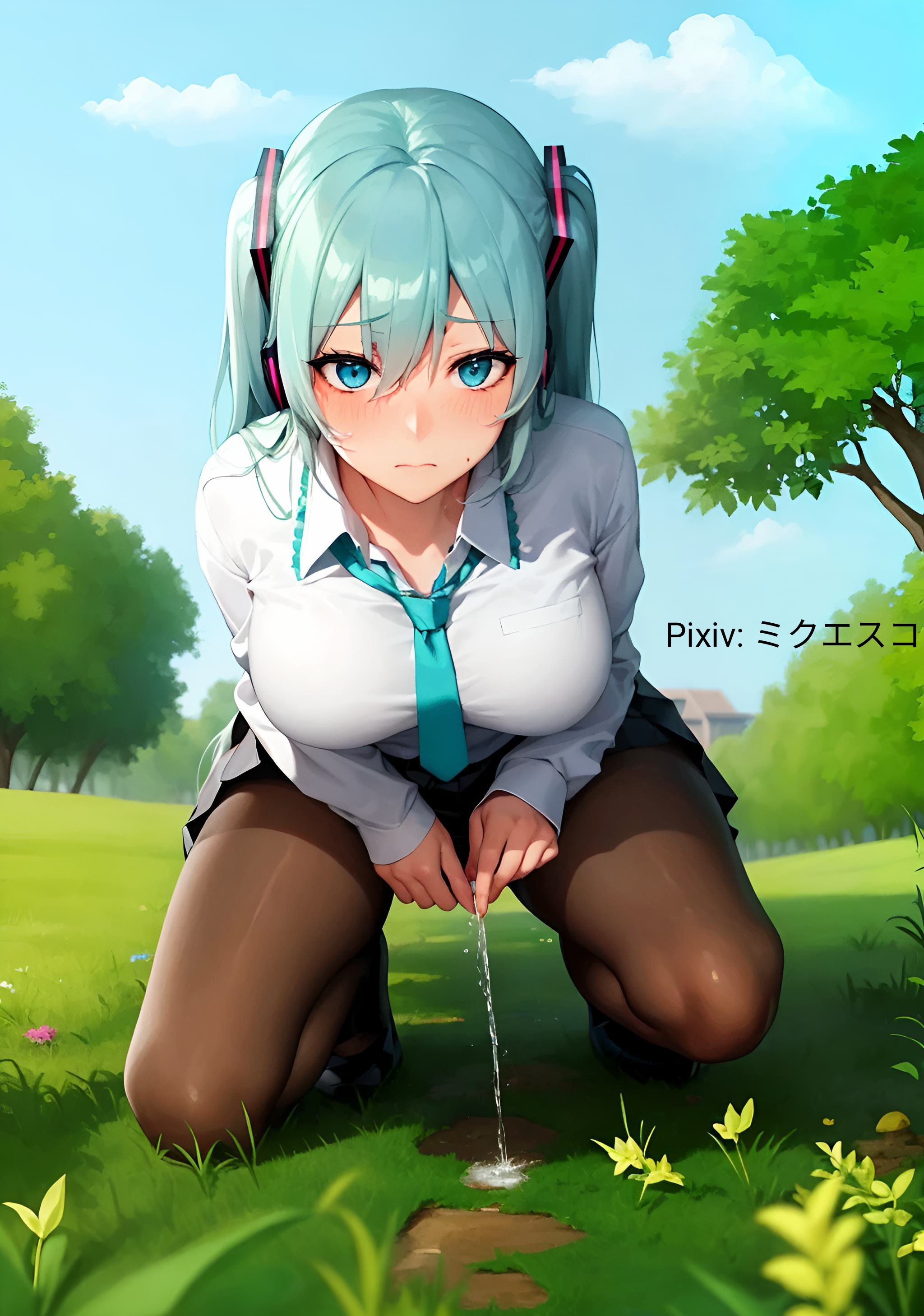 おしっこ お漏らし 着衣 パンスト 
